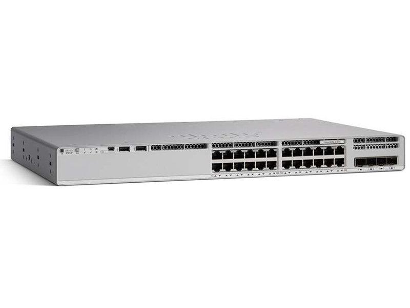 C9200L-24P-4G-E Cisco Catalyst 9200L 24-ports PoE+ 4x1G uplink Switch