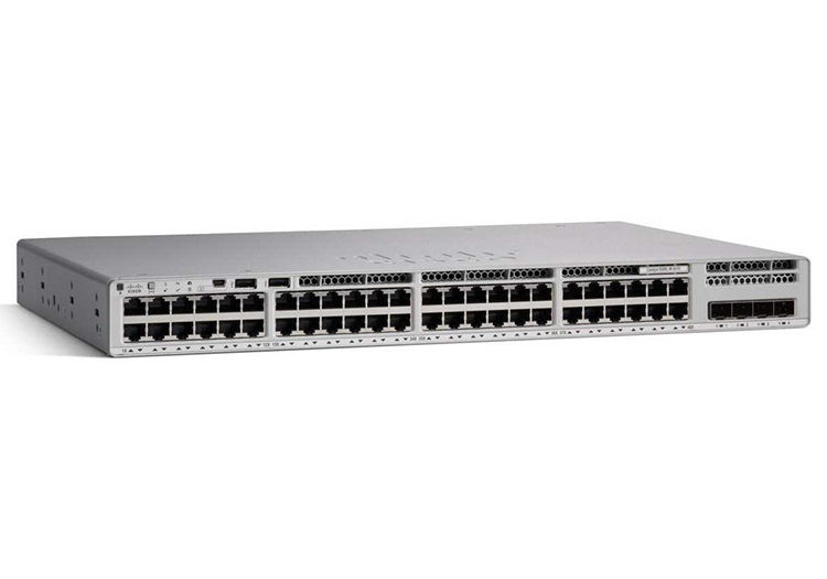 Cisco C9200L-48P-4X-E Cisco Catalyst 9200L 48-port PoE+ 4x10G uplink Switch