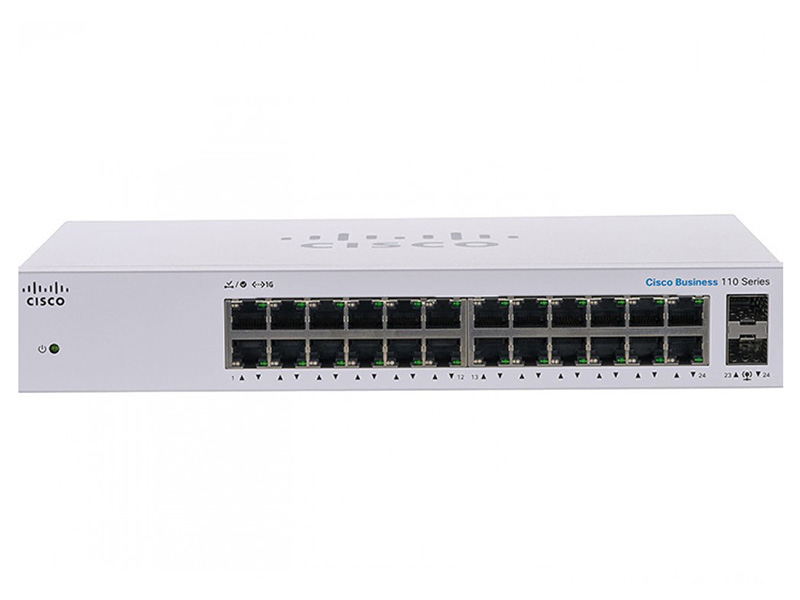 Thiết bị chia mạng Cisco CBS110-24T 24-port GE, 2p SFP