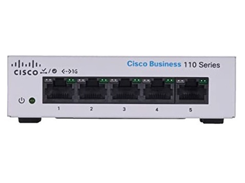 Switch Cisco CBS110-5T-D-EU 5-Port Gigabit Ethernet Unmanaged