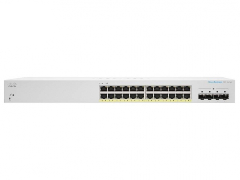 Switch Cisco CBS220-24FP-4G-EU 24 ports 10/100/1000 with 382W