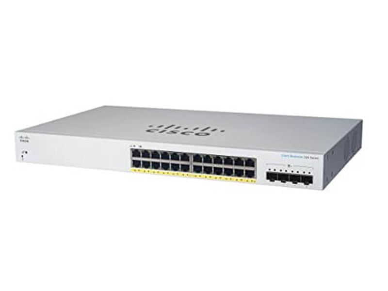 CBS220-24FP-4X-EU | Switch Cisco CBS 220 24 port 10/100/1000 PoE+ 382W, 4 port 10G SFP+ uplink