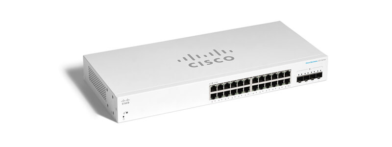 Switch Cisco CBS220-24T-4G-EU 24x 10/100/1000Mbps 4x1G SFP 