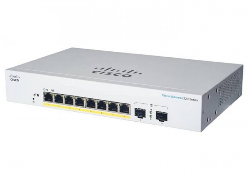 Switch Cisco CBS220-8FP-E-2G-EU 8 ports 10/100/1000 with 130W