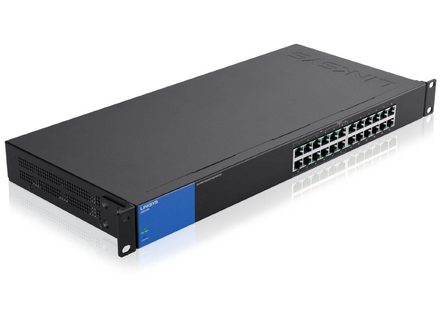 Linksys LGS124P 24-Port Business Gigabit POE + Switch