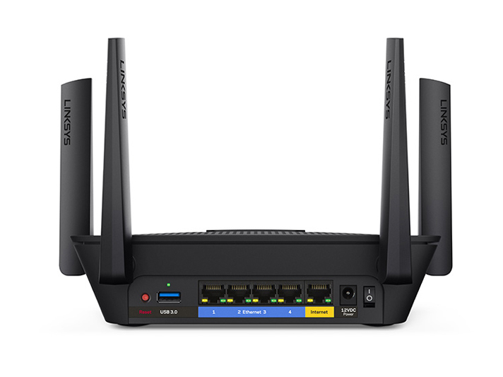 Router Wifi Linksys EA8300 Max-Stream AC2200, 3 băng tần tốc độ 2200Mbps