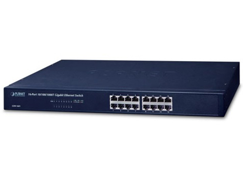 Thiết bị chuyển mạch Switch Planet GSW-1601 16-port Gigabit