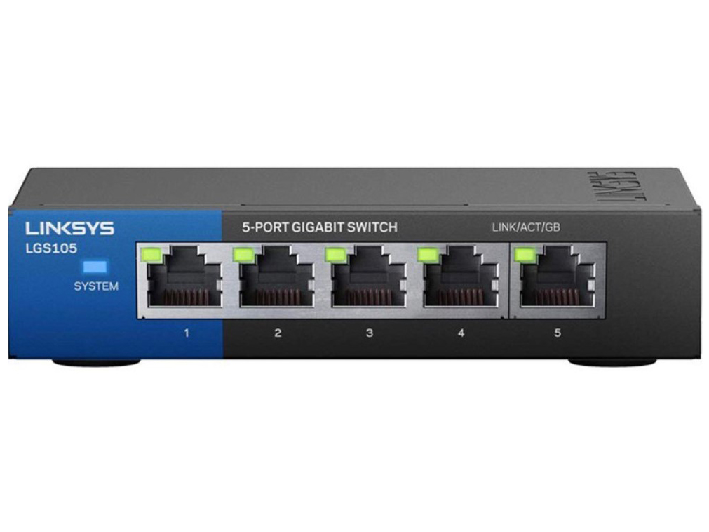 Linksys LGS105 - 5 ports Gigabit