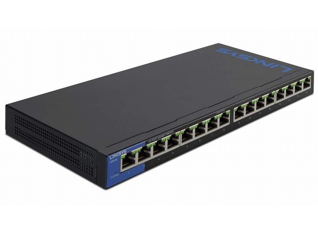 Linksys LGS116P 16-Port Business Desktop Gigabit POE + Switch